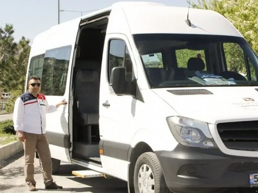 Shuttle Bus Ticket 1 Person from / Alanya / Side / Manavgat / Evrenseki / Kızılağaç / Belek / Boğazkent / Kundu / Lara City Center / Konyaaltı / Kemer / Tekirova  → Antalya Airport